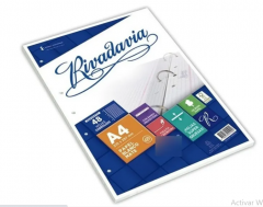 Repuesto Escolar Rivadavia A4 por 48 Hojas Cuadriculado