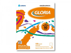 Repuesto Escolar Tamaño Carta Gloria 90gr x100 Hojas Rayadas