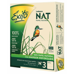 Repuesto Escolar N°3 Éxito NAT x288 Hojas Cuadriculadas