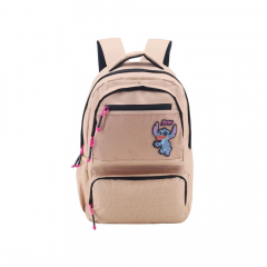 Mochila Disney Stitch 17.5" Beige