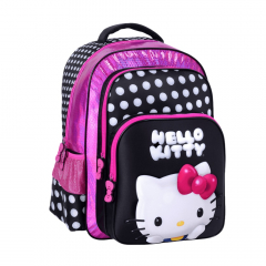 Mochila Wabro Hello Kitty Balloon Espalda 17" Fucsia