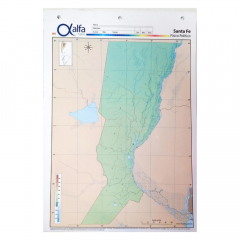 Mapa N°3 Rivadavia Catamarca Político Block por 40 Unidades