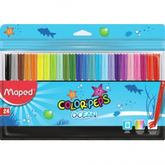 Marcadores Escolares Color Peps Ocean x10 Unidades