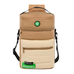 Bolso Matero Discovery con Correa 37x21 cm Camel