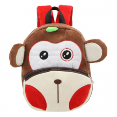 Mochila Lsyd Infantil Animalitos Mono