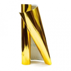 Papel Adhesivo 45cmx3mts Glitter Oro