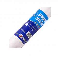 Papel Afiche Blanco por 2 unidades Blister