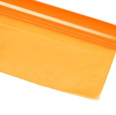 Papel Celofán Naranja 70x90cm x10 Unidades