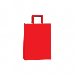 Bolsa Sobre de Papel Acuario Basic Rojo 14x8x20 cm