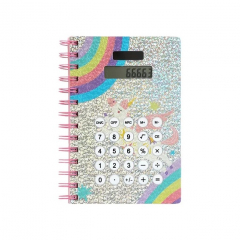 Libreta con Tapa Calculadora 12x18 cm 80 Hojas Rayadas