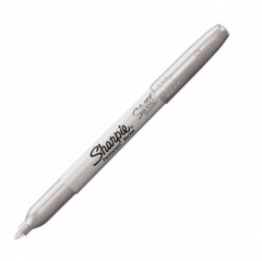 Marcador Sanford Sharpie Punta Fina Metalica Plata