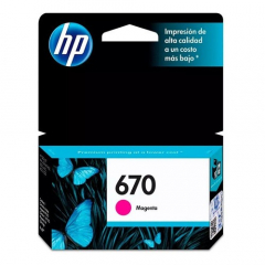 Cartucho HP 670 Magenta