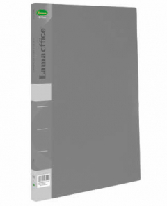 Carpeta con Folio Lama Office Oficio 20 Folios Gris. 36x25x3,5cm