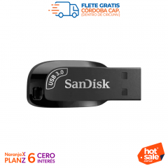 Pendrive 32GB Sandisk Ultra Shift 3.0 USB Black