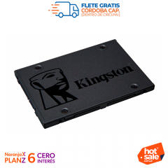 Disco Sólido SSD Kingston 480GB A400 Sata III 2.5 Pulgadas