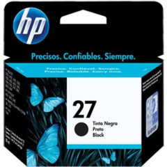Cartucho HP 27 Negro 