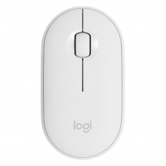 Mouse Logitech Pebble 2 M350 Blanco Inalámbrico
