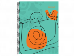 Cuaderno con Espiral Essential Mix 22x29,7 por 80 Hojas Cuadriculadas 