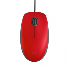 Mouse Logitech M110 Rojo USB